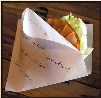 No.11 フランス マルシェ袋 ハンバーガーの袋 「パロール」 Amazon.co.jp: ハンバーガー袋 マルセイユバーガー紙袋 S12 100