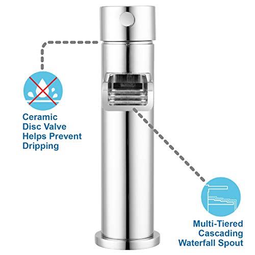 Pacific Bay Lakewood Waterfall Bathroom Faucet (Chrome) #TOP2