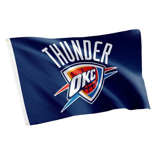 Desert Cactus Oklahoma City Thunder Flag 3x5 Outdoor (B)