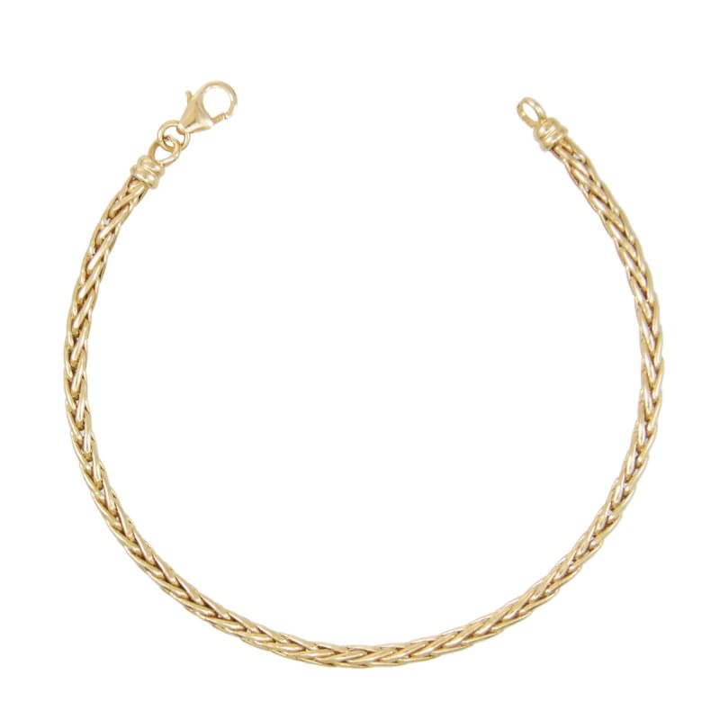 L'Atelier d'Azur - Bracelet Femme Or Jaune - Maille Palmier