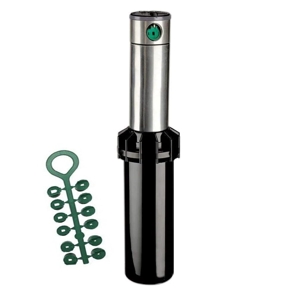 Suinga K-Rain RPS75I Irrigazione Irrigazione 3/4'' Inox | Portata da 4 a 14,6 m | Irrigatore da giardino con angolo regolabile | Controllo della portata | Pressione da 2,1 a 4,8 bar