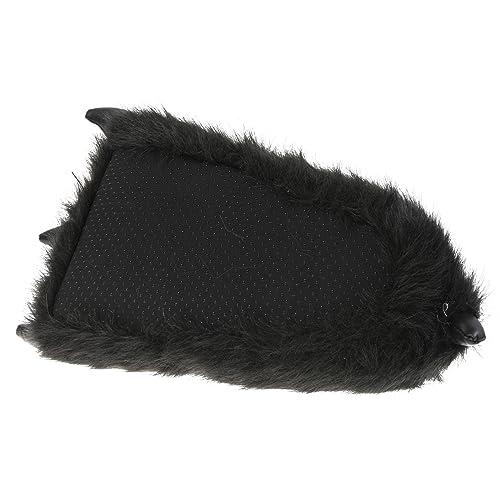 SAMs Unisex Tierhausschuhe Monsterkralle, schwarz, 46/47, TH-MK