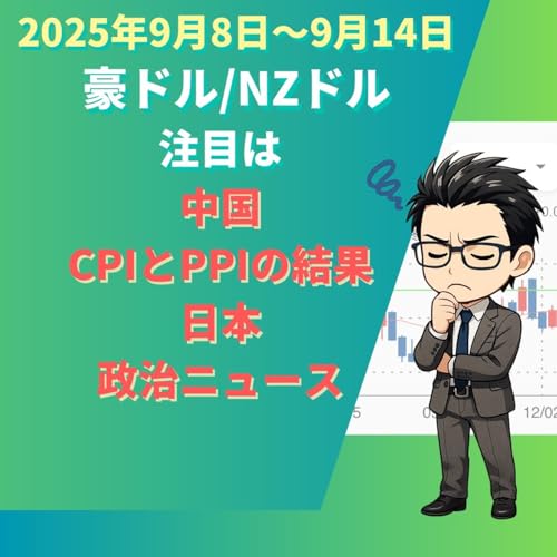 『豪ドル/NZドル2025年9月8日〜14日 見通し』のカバーアート