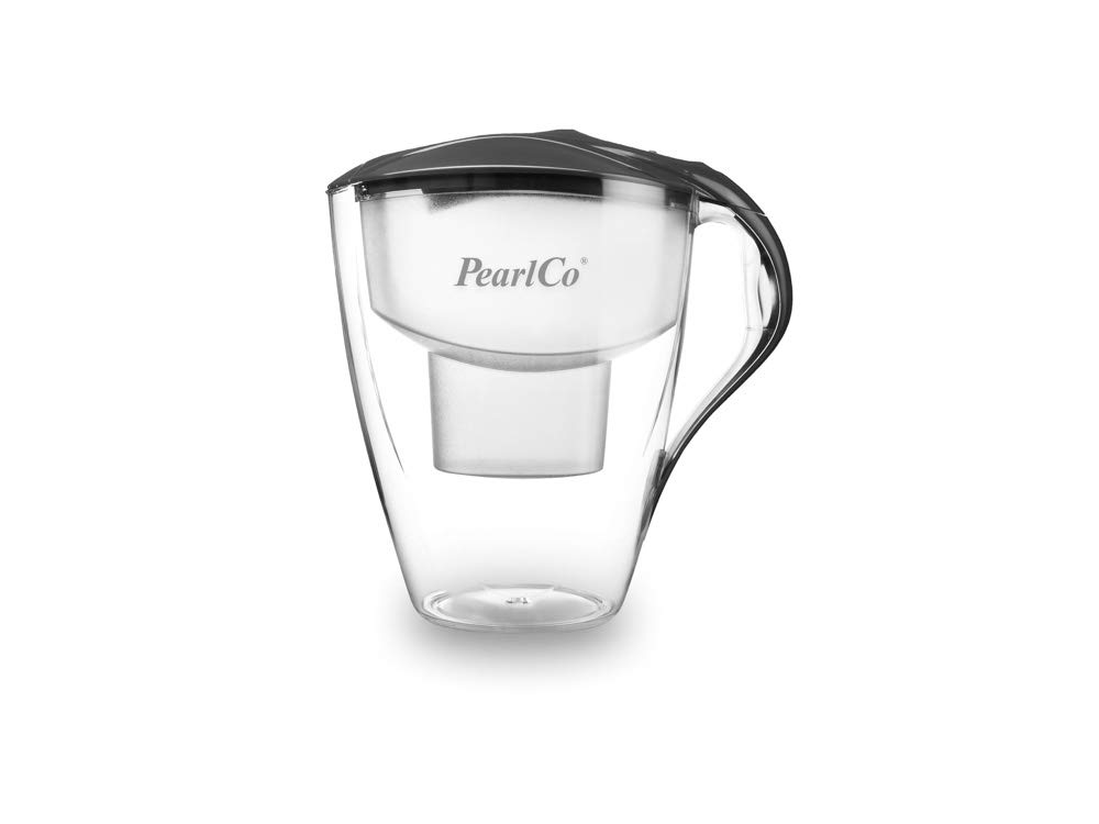 perlopur® XXL Wasserfilter Family (anthrazit) +12 Filterkartuschen Universal