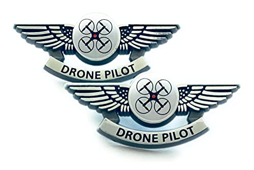 Pilot Wings Drone Pilot Pins Lot of 2 Pilot Wings Drone Pilot Pins Lot of 2