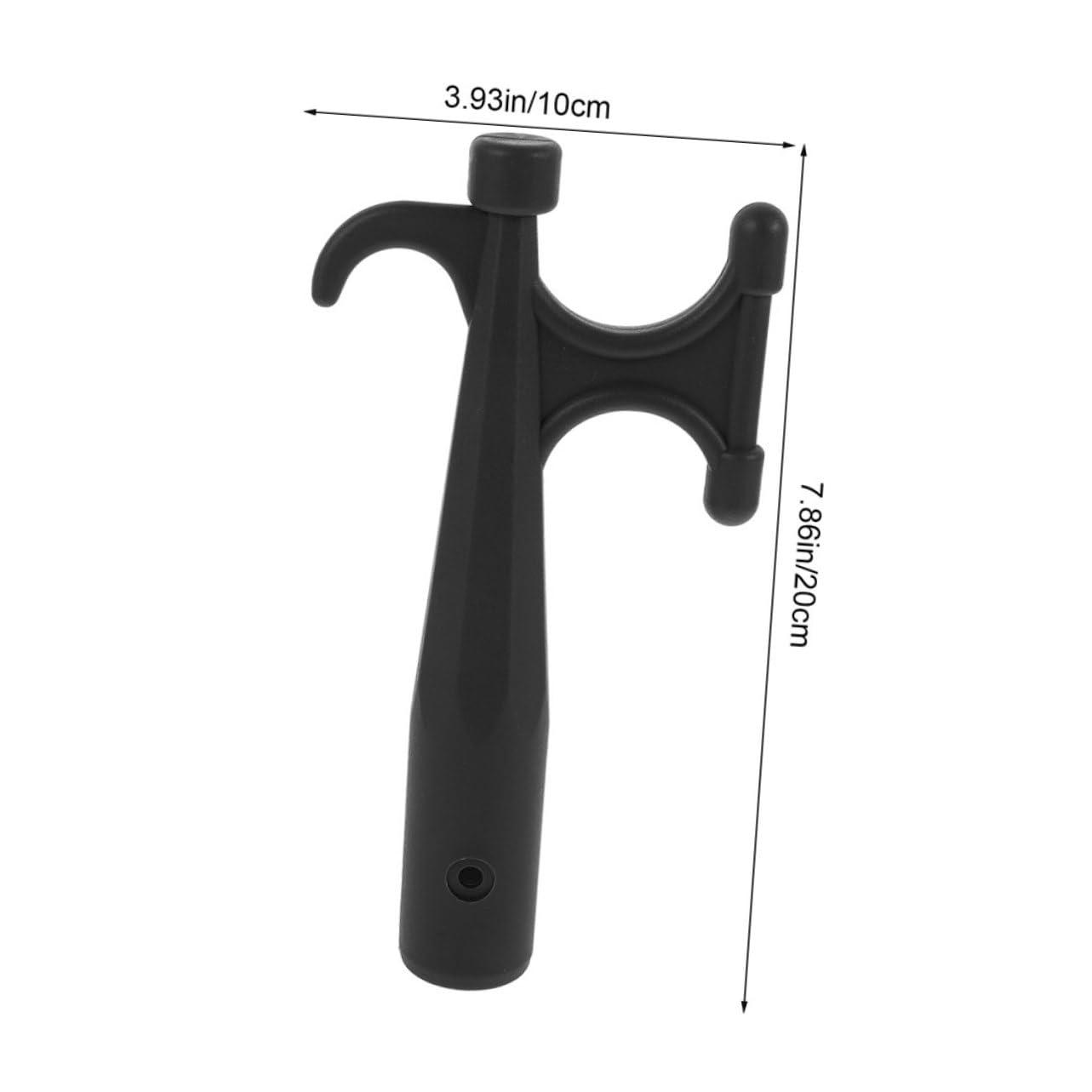 HANABASS Boat Hook Lifeboat Replacement 2pcs Nylon Boat Hooks for Docking Kayak Dinghy Rod Holder