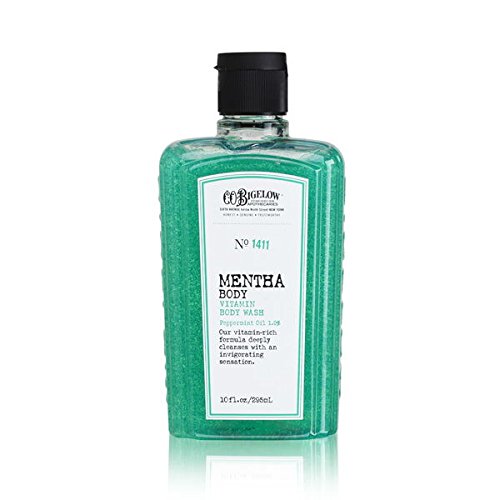 C.O. Bigelow Vitamin Body Wash No. 1411, Mentha with Peppermint Oil,10 ounces