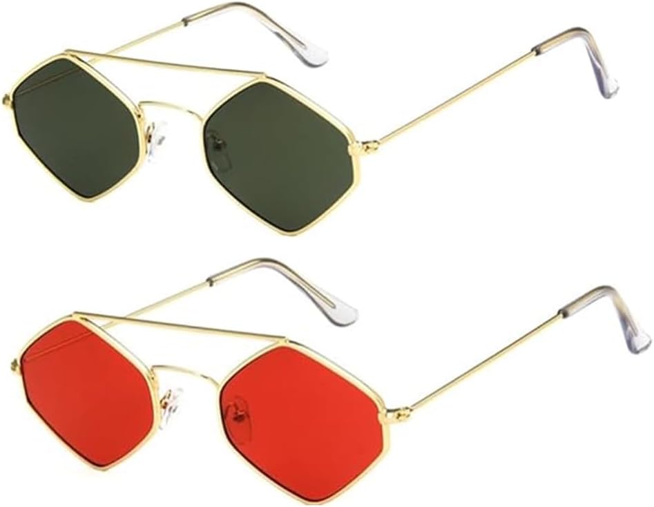 dark green+red