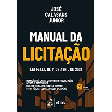 Capa do livro Manual da Licitação