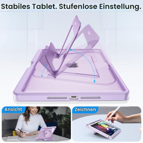 Fintie Stoßfester Hülle für iPad 9. Generation/ 8./ 7. Gen (10,2 Zoll) – Ansicht 3