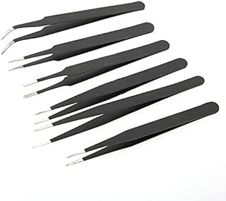 Trwała pęseta, zakrzywiona pęseta pęseta biżuteria pęseta, na sztyfty ze strasu do zegarków kamienie szlachetne
