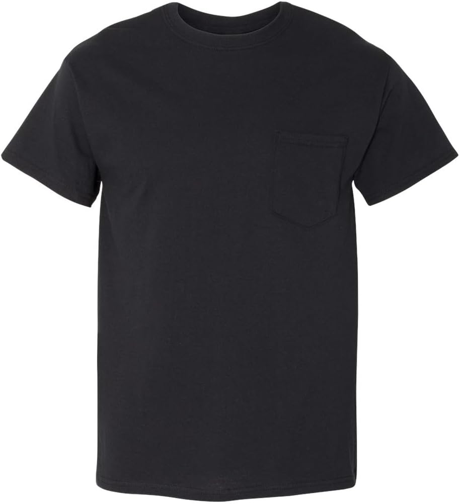 Joe's USA Men's Wholesale Heavy Cotton Pocket T-Shirt, Style 5300 in S-3XL