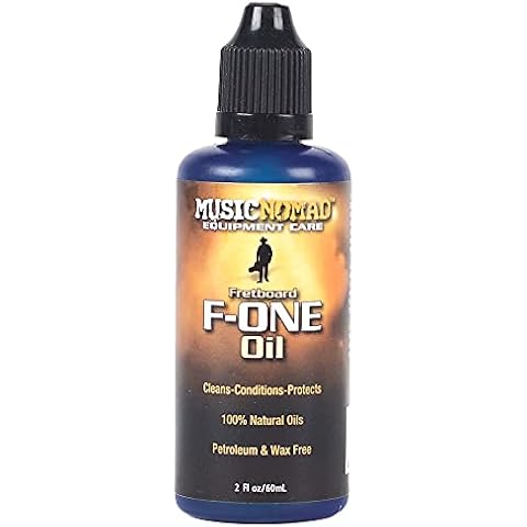MusicNomad F-ONE Fretboard Oil Cleaner & Conditioner 2 oz (MN105) Cover