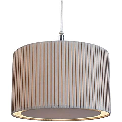 Village At Home interiors Group Modern Pendant Ceiling Light Shade, Colour: Grey Cover