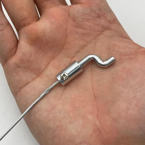 Image of 4 Pcs Z Bend Throttle Cable End Universal Cable Wire Stop for Lawn Mower Mini Bike Go Kart Motor Engine Brake Cable Adjustable Z Head