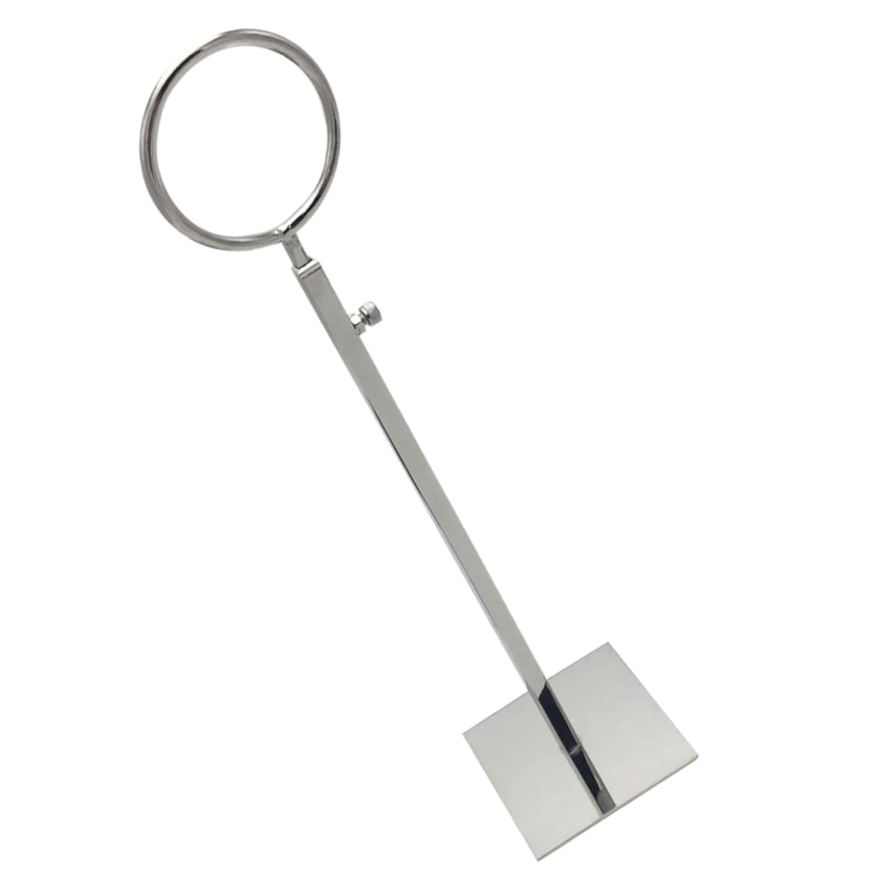 DECHOUS Stainless Steel Scarf Rack for Store Linen Scarf Organizer Space Saving Display Holder