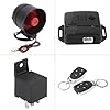 TKSE Car Security System, Universal Car Alarm Security Protection System Keyless Entry with 2 Remote Controls Siren #2