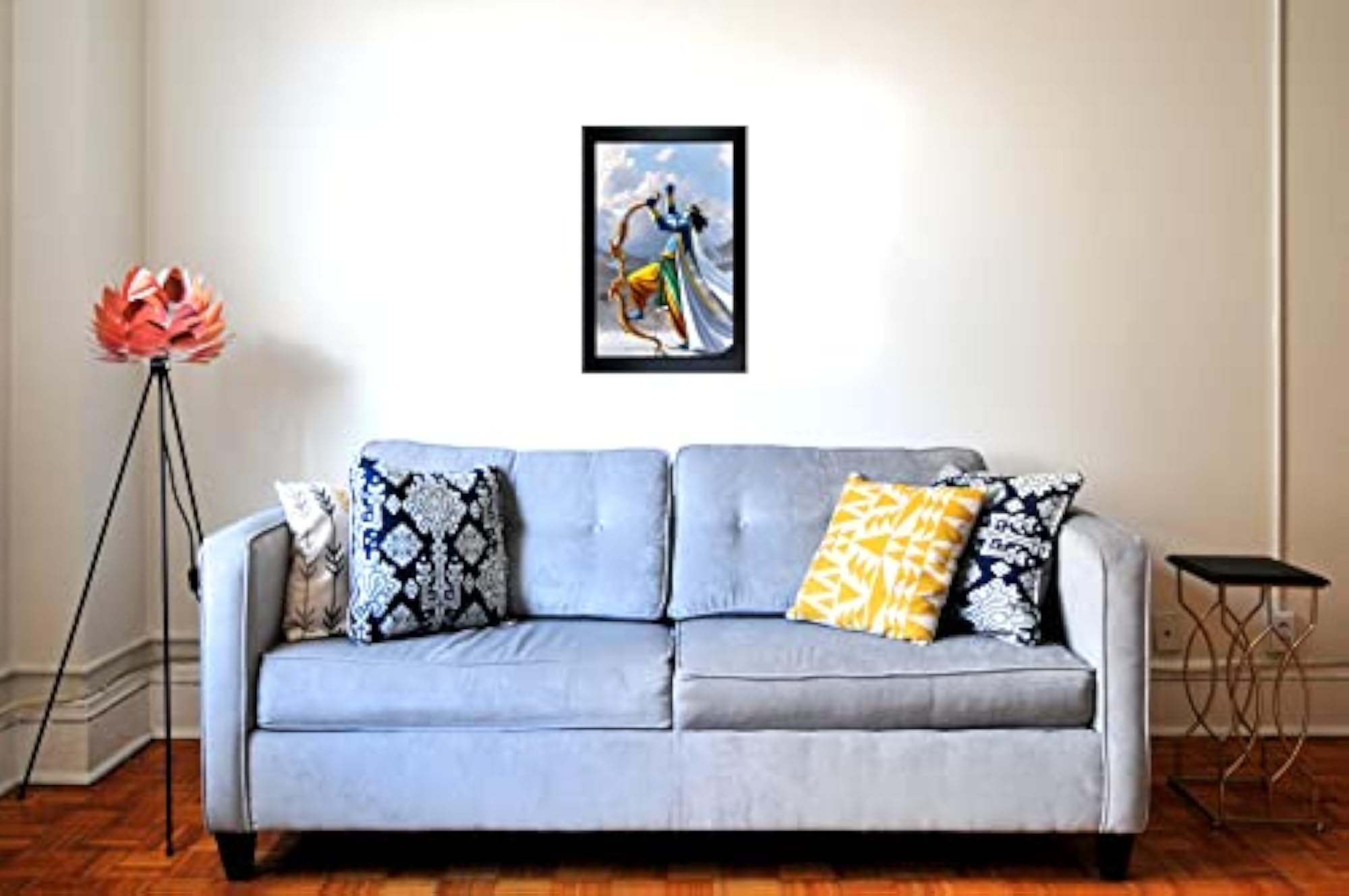 Rectangular Shri Ram Photo Frame for Pooja and Wall Decor