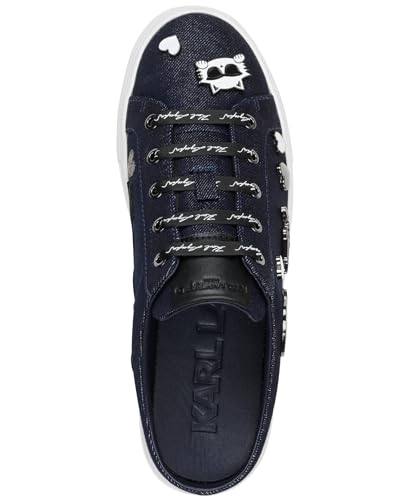 Image of Karl Lagerfeld Women's Cambria Slip on Sneaker Mule with Pins