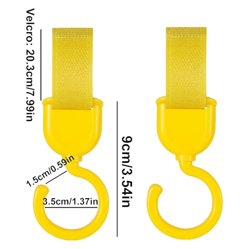 Kumprohu Ganchos para bebê, gancho para carrinho de bebê,Organizador Mommy Hook Stroller Clip Acessó