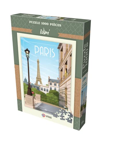 Gigamic- Puzzle Paris MA Belle Wim' 1000 Pieces, PWPPAB