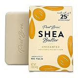 Peet Bros. | Shea Butter Moisturizing Soap Bar | Always Palm Oil-Free | 5 oz - Unscented