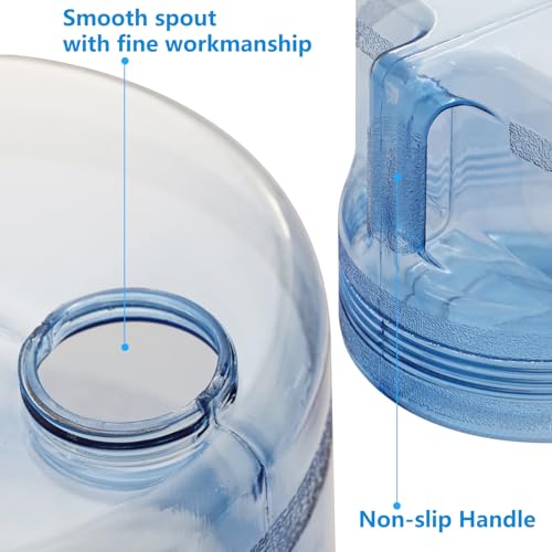 CYTGOUPER 1 Gallon /4L Distiller Water Container, Replacement Distilled Water Distillers for Home Teeth Beauty Plastic Carafe Replacement Bottle for Coun Top Water Distiller Filter (1)