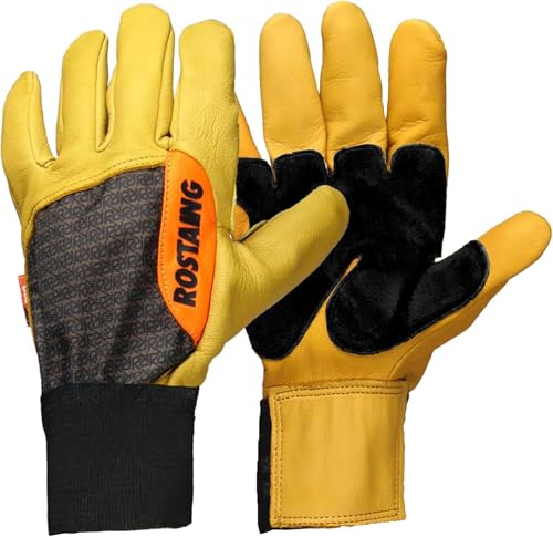 Guantes de trabajo ROSTAING para leñadores y tareas pesadas de jardinería 2