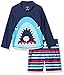 Simple Joys by Carter's - Costume da bagno per bambini e neonati, 2 pezzi ,Blue Shark ,6-9 Months