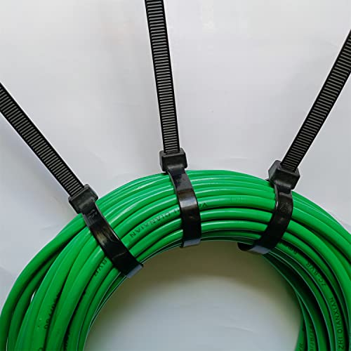 Zip Ties 4 Inch 500 Pcs Cable Zip Ties With 40 Pounds Tensile Strength, Black Cable Ties, Heavy Duty Self-Locking Black Nylon Tie Wraps For Indoor And Outdoor (4 Inch 500 Pcs, Black) #TOP6