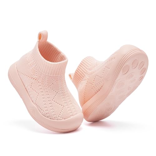 Baby Sock Shoes Girls Baby Walking Shoes Infant Sock Shoes Non Slip Toddler Slip on Tiny Feet Sneakers2