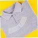 GLSTOY 100pcs Transparent Shirt Collar Support Stays Practical Plastic Fixing Inserts for Men and Women Dress Shirts Reusable Collar Shaper for Neat Neckline