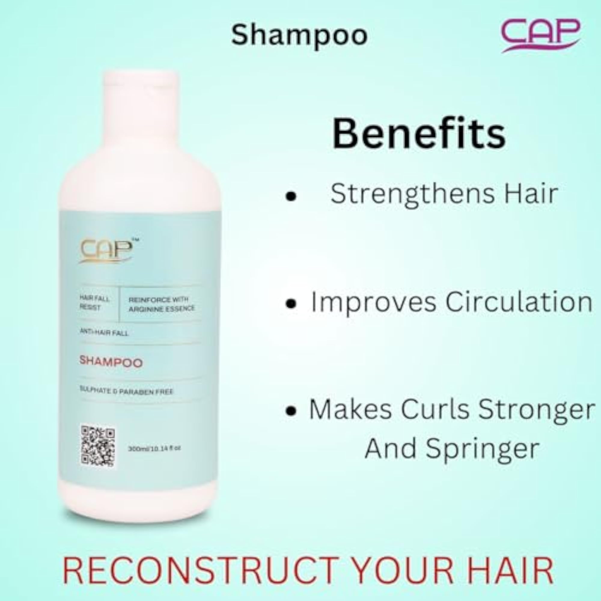 CAP Anti-Hair Fall Shampoo Set of 2