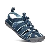 KEEN Damen clearwater cnx Sandalen, Azul Navy Blue Glow, 39 EU KEEN Damen clearwater cnx Sandalen, Azul Navy Blue Glow, 39 EU
