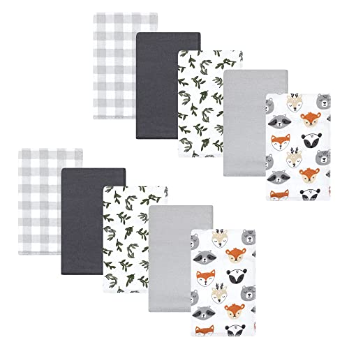 Image of Hudson Baby Baby Flannel Burp Cloths