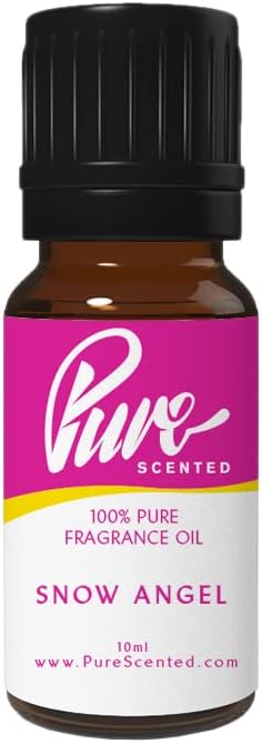 Snow Angel Fragrance Oil - 10ml Suitable for Candles, Soaps, Slime, diffusers, Cosmetics, Wax Melts