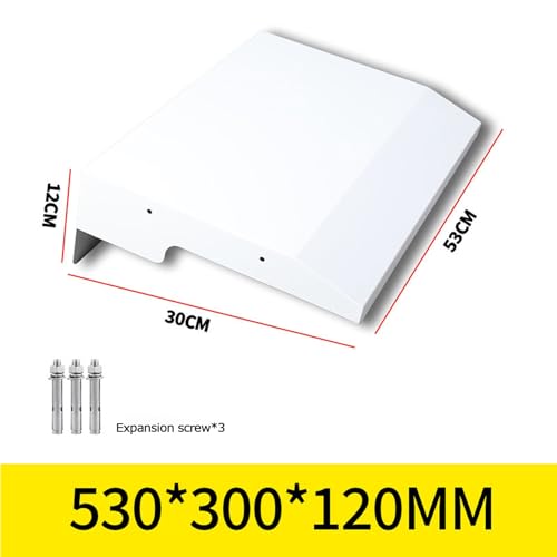 Copertura per fotocamera esterna in acciaio inox, protezione da sole e pioggia, facile installazione, montaggio a parete di sicurezza per telecamere Dome e Bullet
