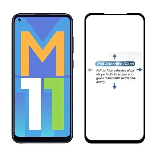 Image of POPIO Military-Grade Gorilla Tempered Glass For Samsung Galaxy M11 / A11 | 9H Hardness, Edge-to-Edge, Bubble-Free