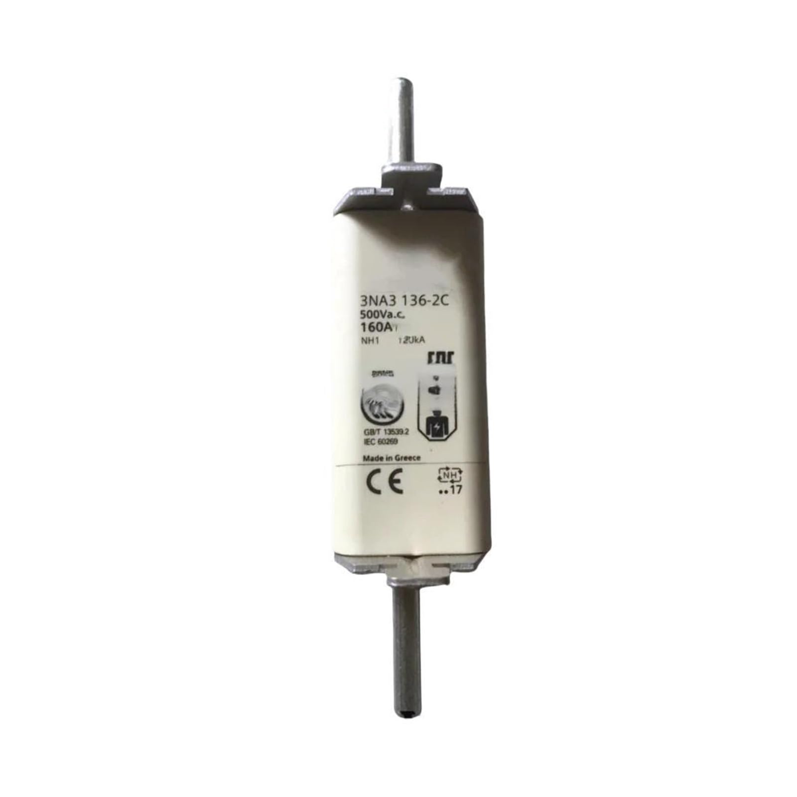 NACODLUL 3pcs 3NA3130-2C,3NA3132-2C,3NA3136-2C,3NA3140-2C,3NA3144-2C Fuse(3NA3136-2C)