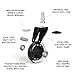 SunnieDog Office Chair Wheels (Set of 5) | Replacement Caster Wheels for Desk, Computer, & Gaming Chairs | Safe for Carpet, Tile & Hardwood Floors