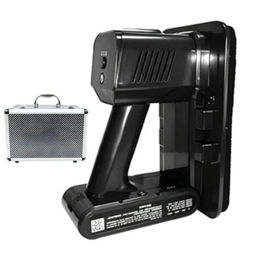 Ventosas de pantalla LED eléctricas, herramienta de succión de vacío de pantalla LED de mano, ventosas de reparación de pantalla de alta resistencia con caja de transporte de aluminio(Wired)