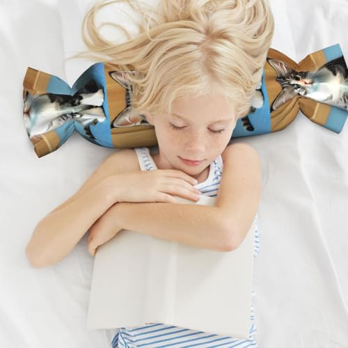 Almohada de espuma viscoelástica negra tamaño único miniatura 6