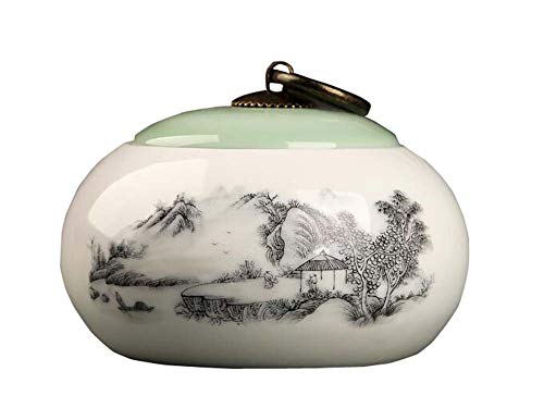 Jingyun Céramique Japonaise Boîte De Thé Traditionnelle Caddy À Thé Maison Ornement B13