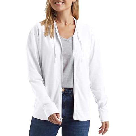 Hanes Women’s Full-Zip Textured Hoodie Cover
