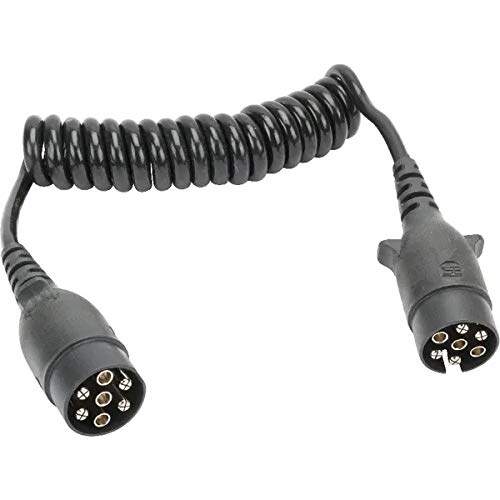 Câble de raccordement 7 broches KRAMP de 1,75 m pour remorque agricole et camion 12-24V