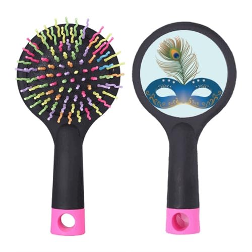 Brosse démêlante Happy Carnival pour réparer les cheveux cassants et emmêlés