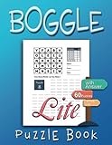 Boggle Lite Puzzle Book: Boggle Your Mind! , Enjoy over 60 puzzles , 8.50 x 11 in, Puzzles & Solutions.