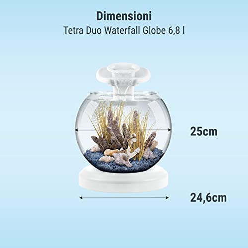 Tetra Acquario Duo Waterfall Globe da 6,8 l