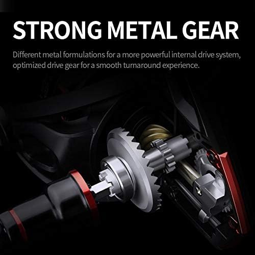 Spinning Wheel, Fishing line Wheel, Fishing line Wheel, sea Rod Wheel, Long-Throw Wheel, Fishing Wheel, Fishing Gear Wheel, 5.0 Speed Ratio Shallow Cup Model