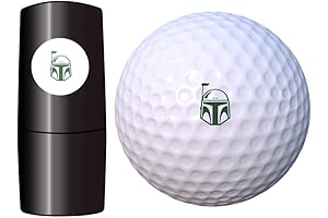 Golf Ball Marker Display, Green Fine Detail Golf Ball Marker for Accurate...